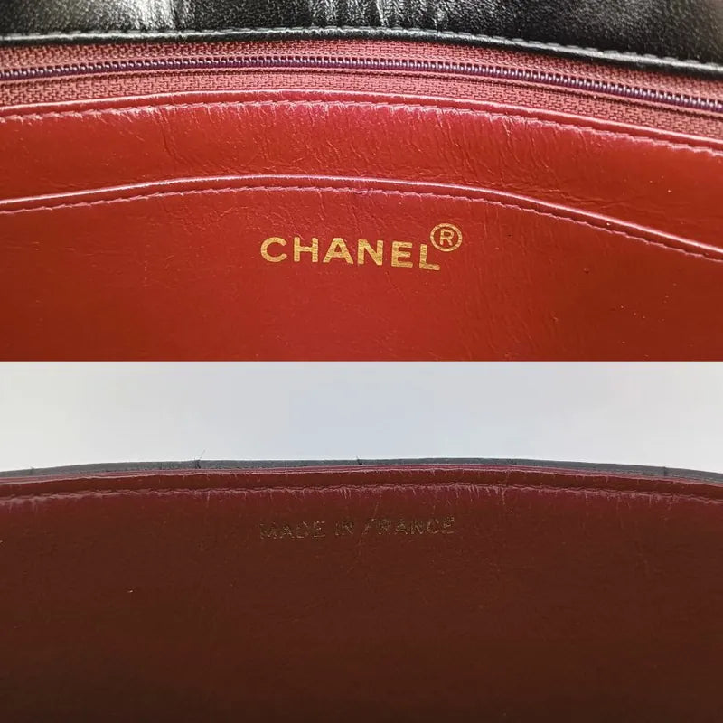 jt283-chanel-vintage-black-lambskin-chevron-envelope-flap-bag