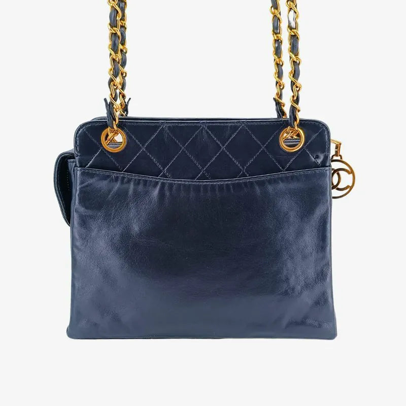 rb442-chanel-vintage-navy-lambskin-quilted-tote-bag