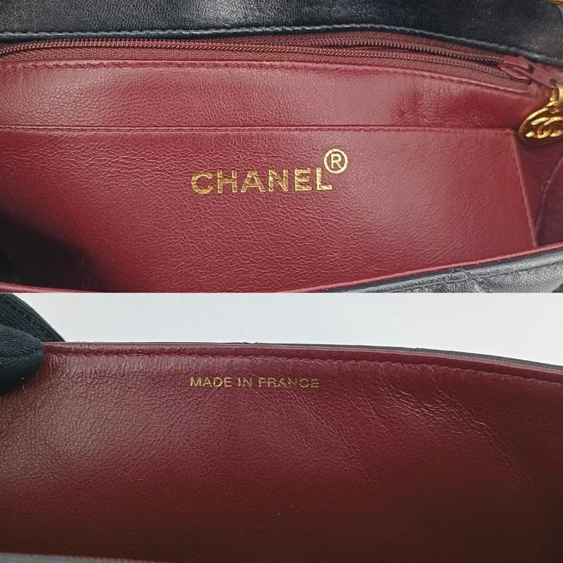 c344-chanel-vintage-black-lambskin-22cm-diana-flap-bag