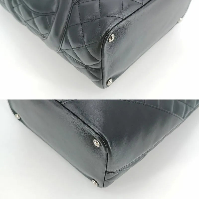 ra687-chanel-vintage-black-calfskin-cambon-tote-bag
