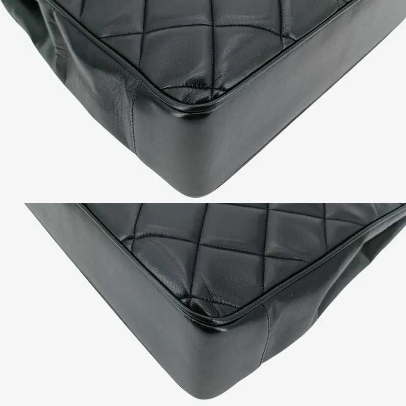 ra554-chanel-vintage-black-lambskin-big-cc-turnlock-tote-bag