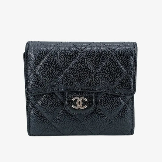ra036-chanel-balck-lambskin-classic-small-flap-wallet