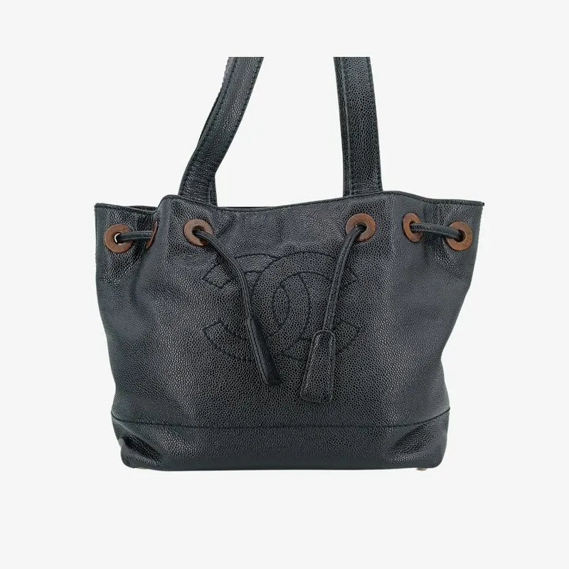 ra343-chanel-vintage-black-caviar-leather-drawstring-handbag