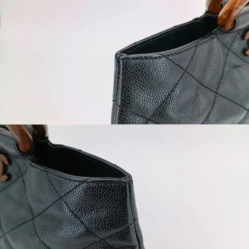 jw207-chanel-vintage-black-caviar-leather-wood-handle-handbag