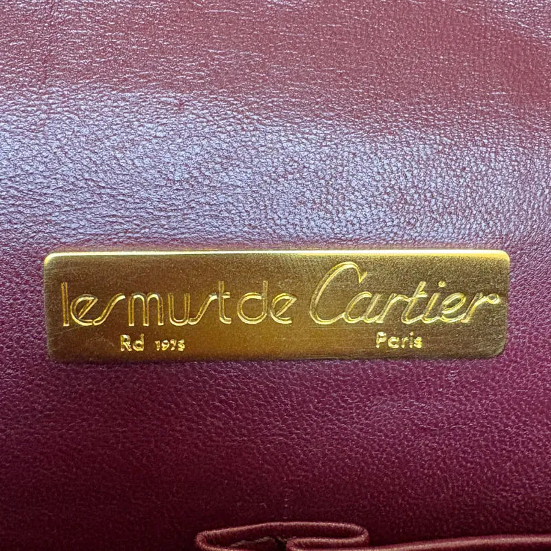 jx660-cartier-vintage-burgundy-leather-shoulder-bag
