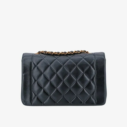 jt835-chanel-vintage-black-lambskin-25cm-diana-flap-bag