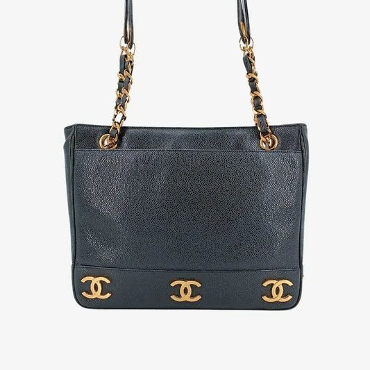 jt730-chanel-vintage-black-caviar-leather-triple-cc-tote-bag