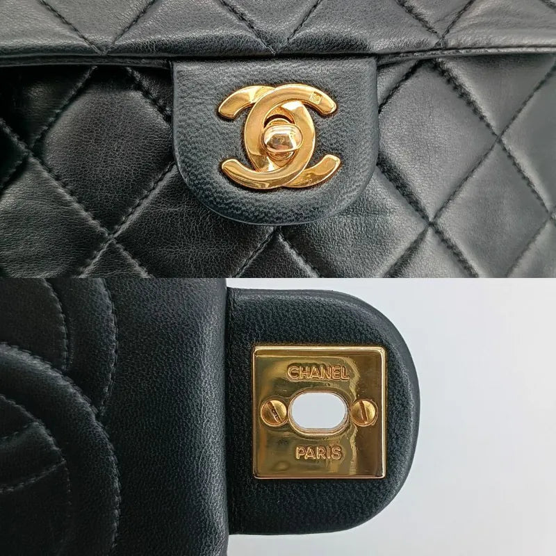 js990-chanel-vintage-black-lambskin-20cm-mini-square-flap-bag