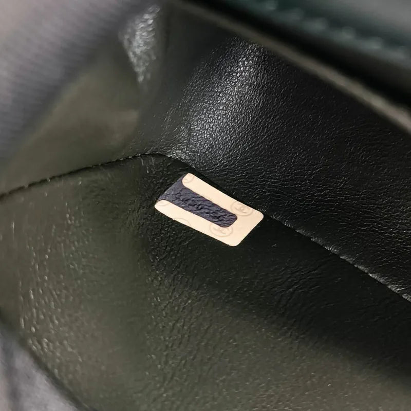 jt597-chanel-vintage-dark-green-lambskin-full-flap-bag