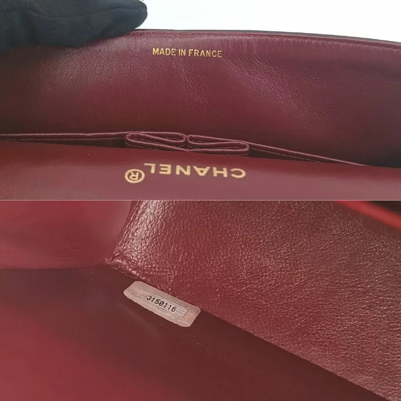 jt154-chanel-vintage-black-lambskin-25cm-classic-flap-bag