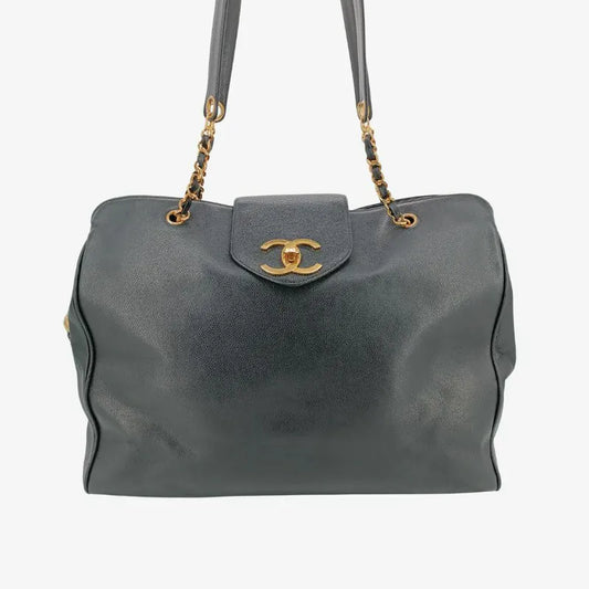 jg755-chanel-vintage-black-caviar-leather-super-model-tote-bag