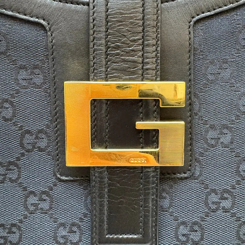 jx775-gucci-vintage-navy-canvas-shoulder-bag