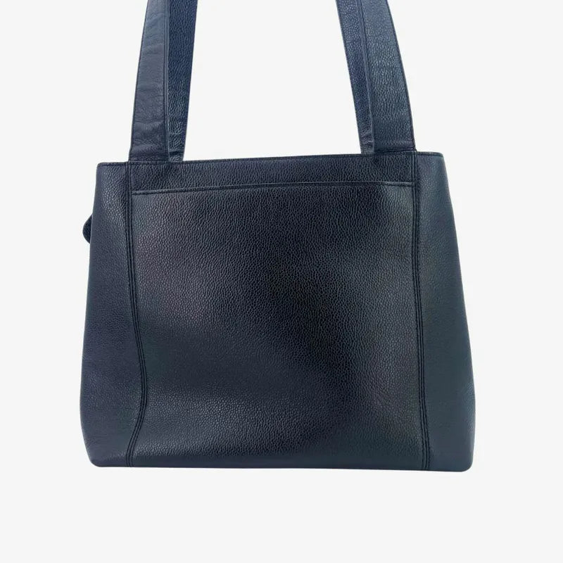 rc245-chanel-vintage-black-caviar-leather-embroidered-logo-tote-bag