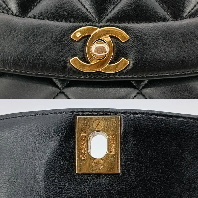 ju221-chanel-vintage-black-lambskin-25cm-diana-flap-bag