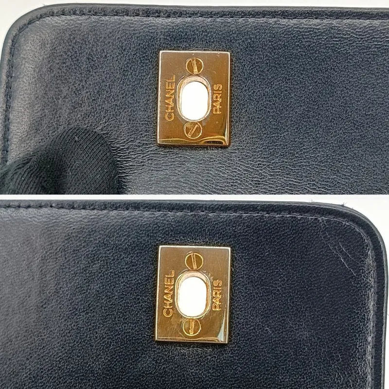 ra293-chanel-vintage-navy-lambskin-double-turnlock-flap-bag