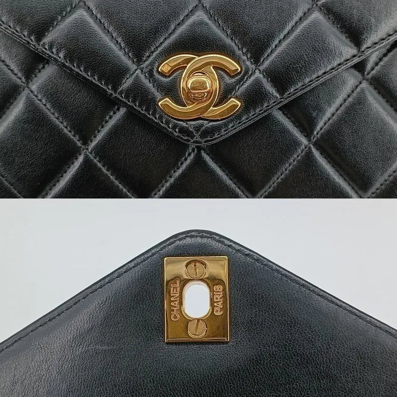 rb819-chanel-vintage-black-lambskin-quilted-flap-bag
