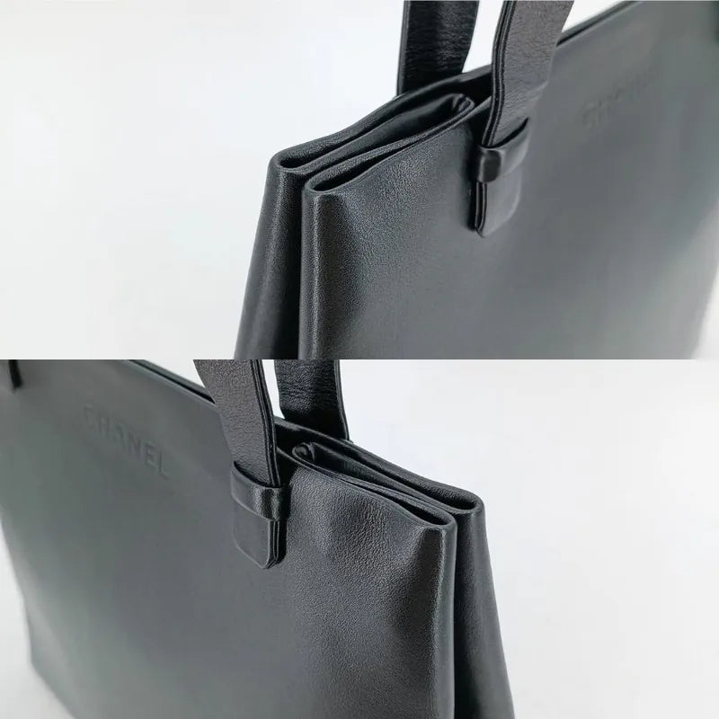 ra719-chanel-vintage-black-calfskin-tote-bag