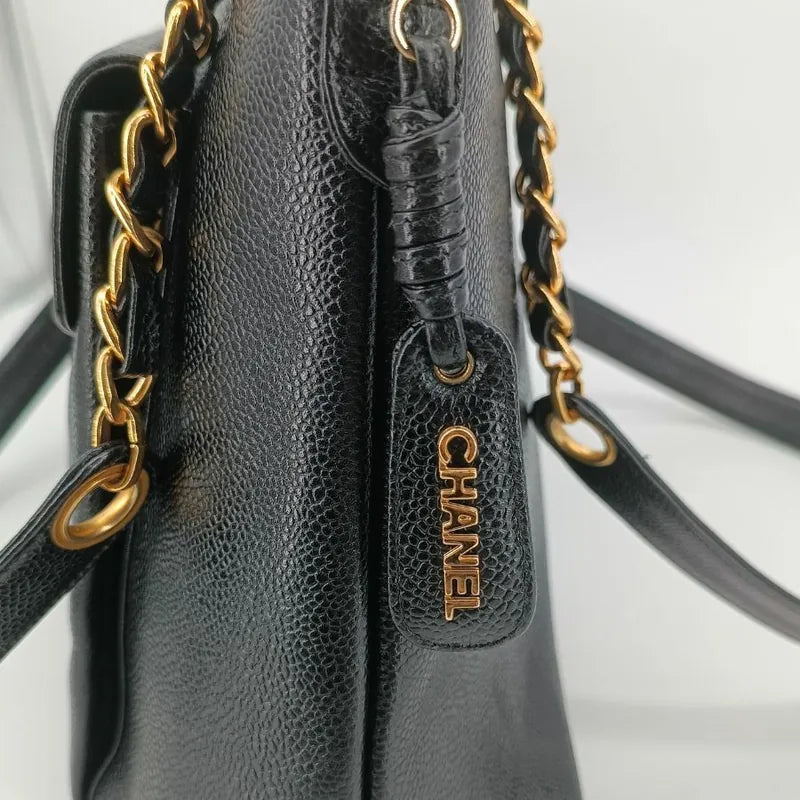 jt142-chanel-vintage-black-caviar-leather-tote-bag