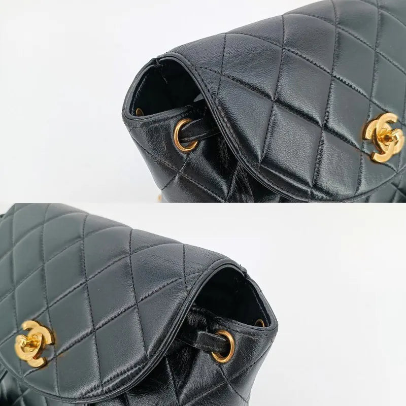 jw048-chanel-vintage-black-lambskin-duma-backpack
