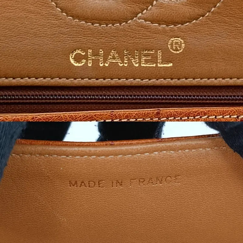 sh018-chanel-vintage-brown-ostrichskin-23cm-classic-flap-bag