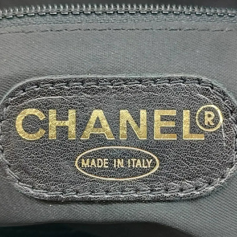 jw208-chanel-vintage-black-caviar-leather-embroidered-logo-tote-bag