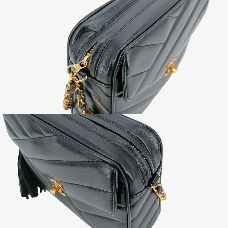 jt785-chanel-vintage-black-lambskin-cross-stripe-camera-bag