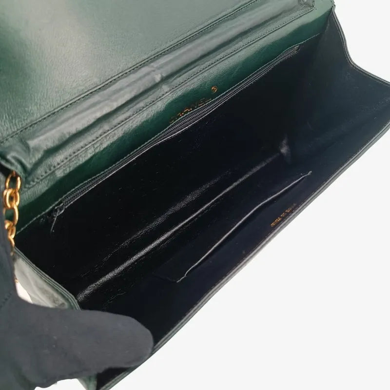 90198143-chanel-vintage-green-lambskin-shoulder-bag