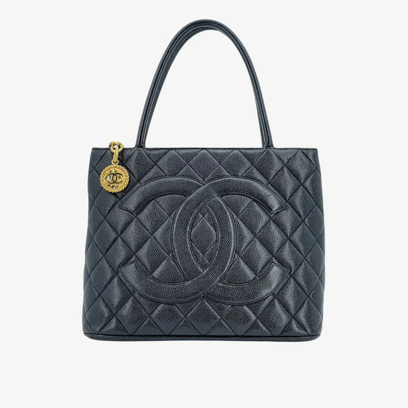 jw394-chanel-vintage-black-caviar-leather-1804-tote-bag