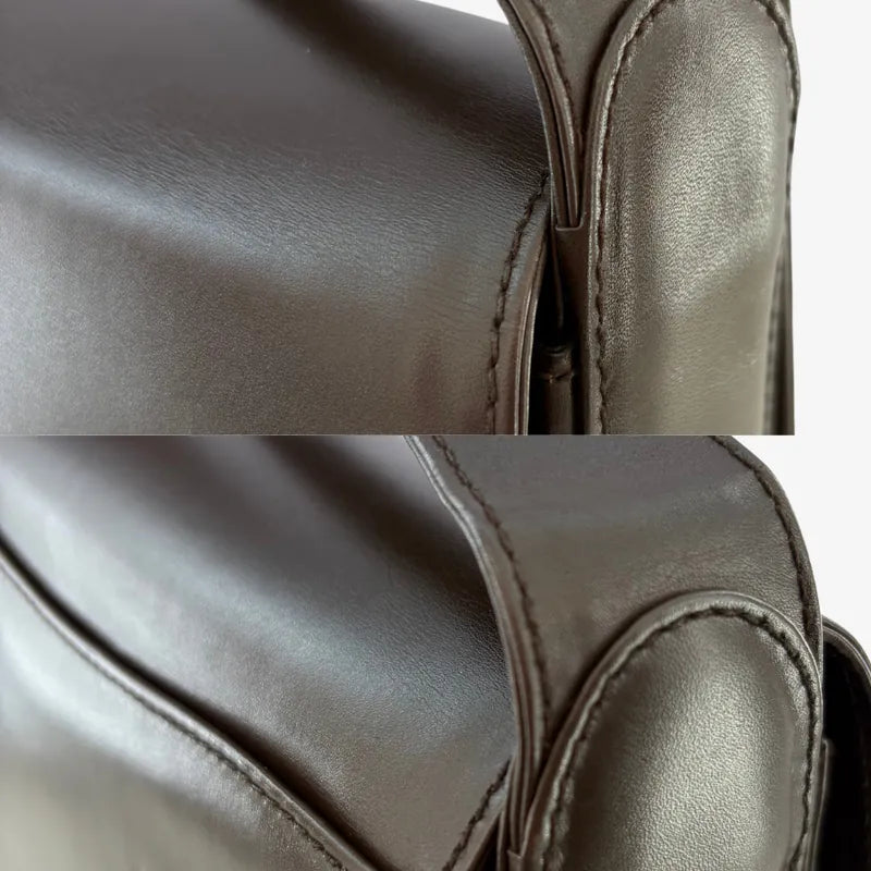 rc984-gucci-vintage-brown-leather-shoulder-bag