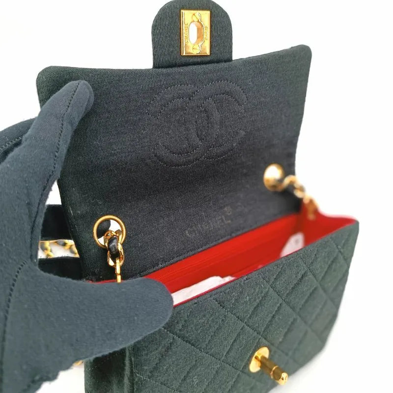 jt022-chanel-vintage-black-cotton-17cm-mini-square-flap-bag