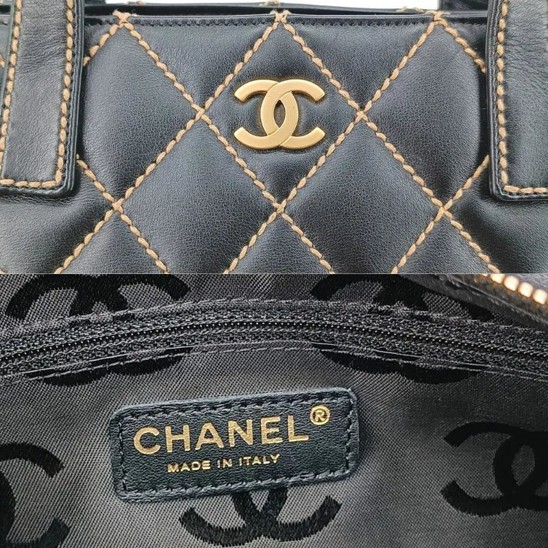 jt415-chanel-vintage-black-calfskin-wild-stitch-handbag