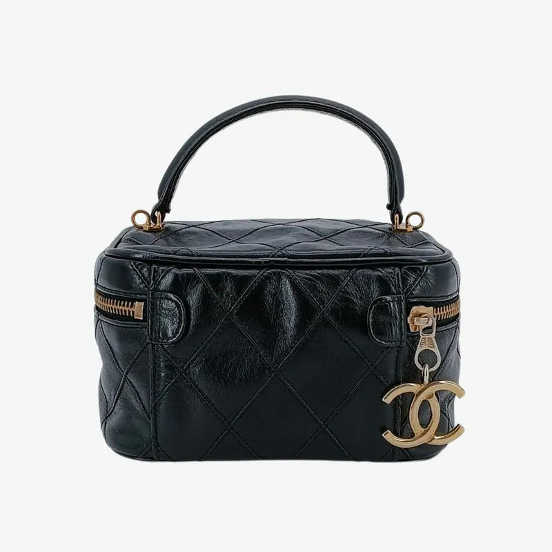 ju259-chanel-vintage-black-calfskin-quilted-vanity-bag