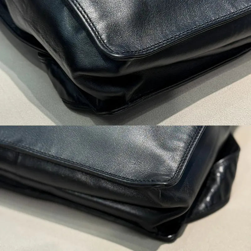 jx064-chanel-vintage-black-lambskin-backpack