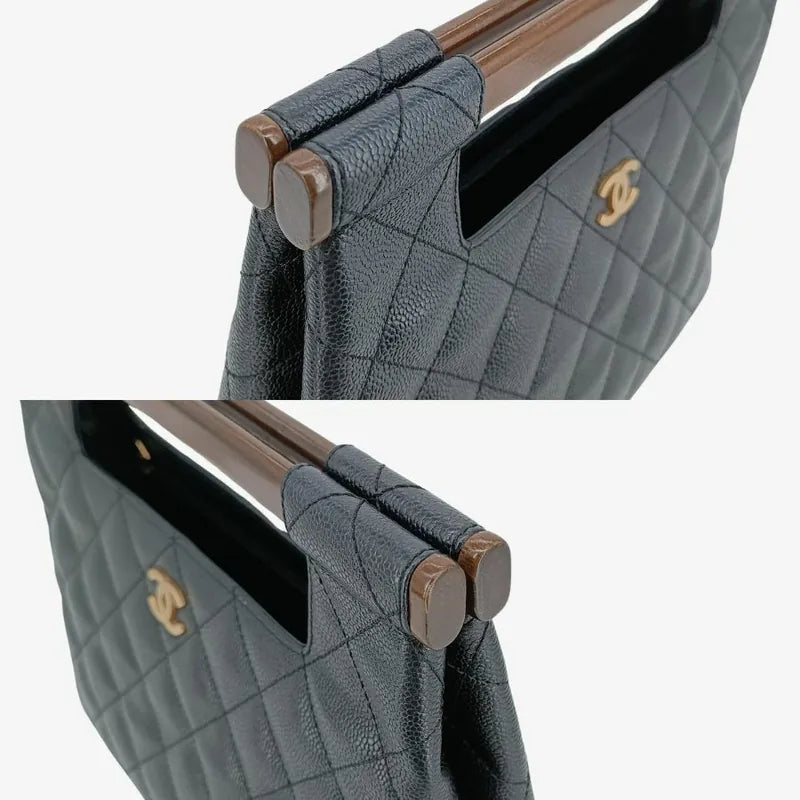 jt822-chanel-vintage-black-caviar-leather-wood-top-handle-bag
