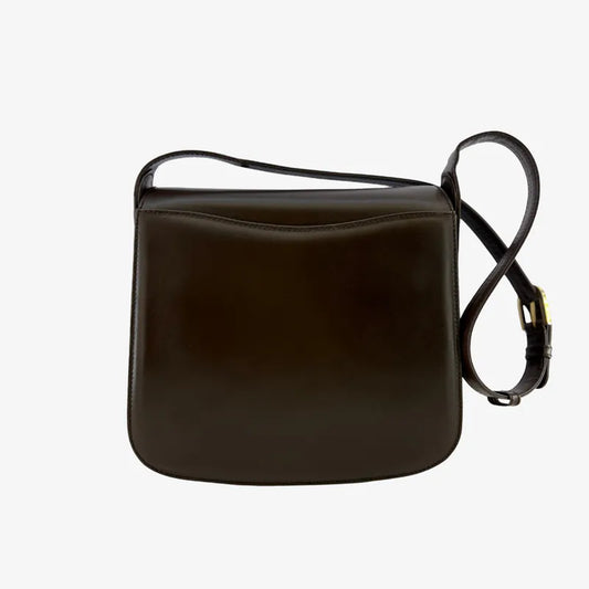 rc984-gucci-vintage-brown-leather-shoulder-bag