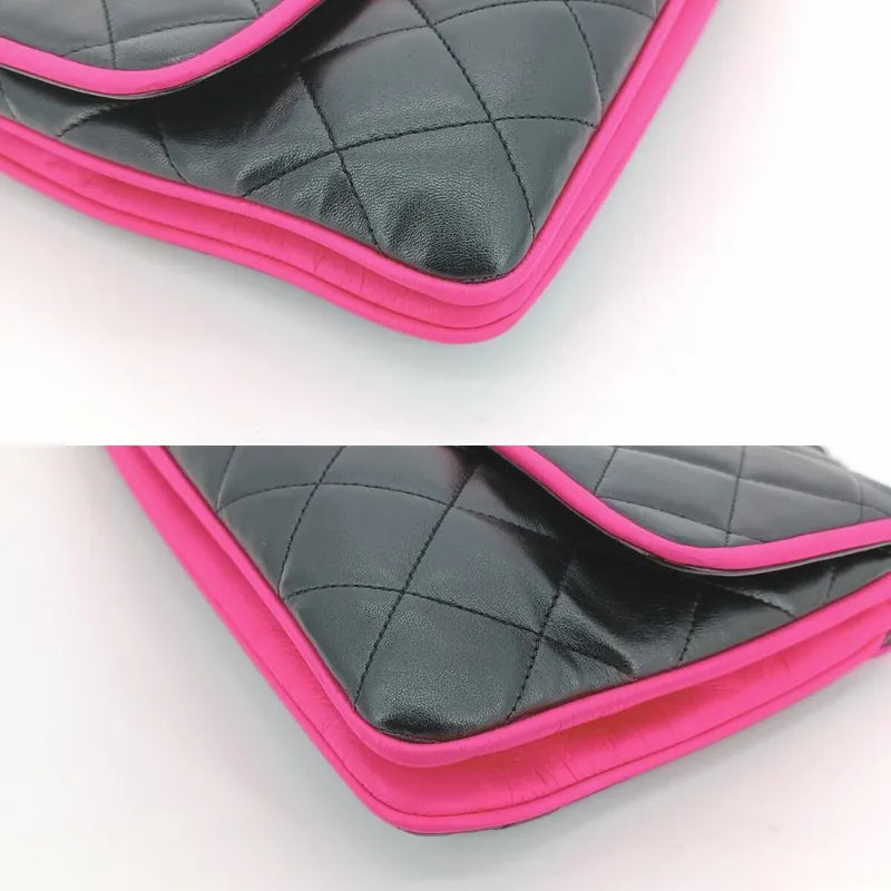 js589-chanel-black-lambskin-quilted-flap-bag