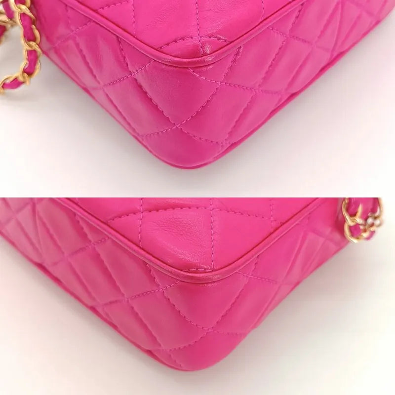 js171-chanel-vintage-pink-lambskin-quilted-camera-bag