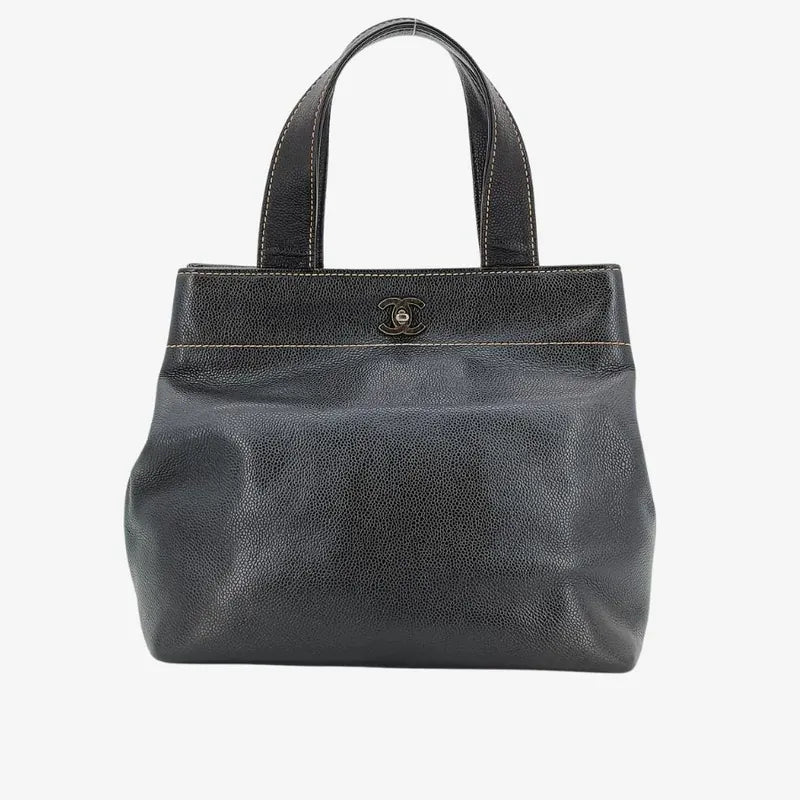 rb043-chanel-vintage-brown-caviar-leather-tote-bag