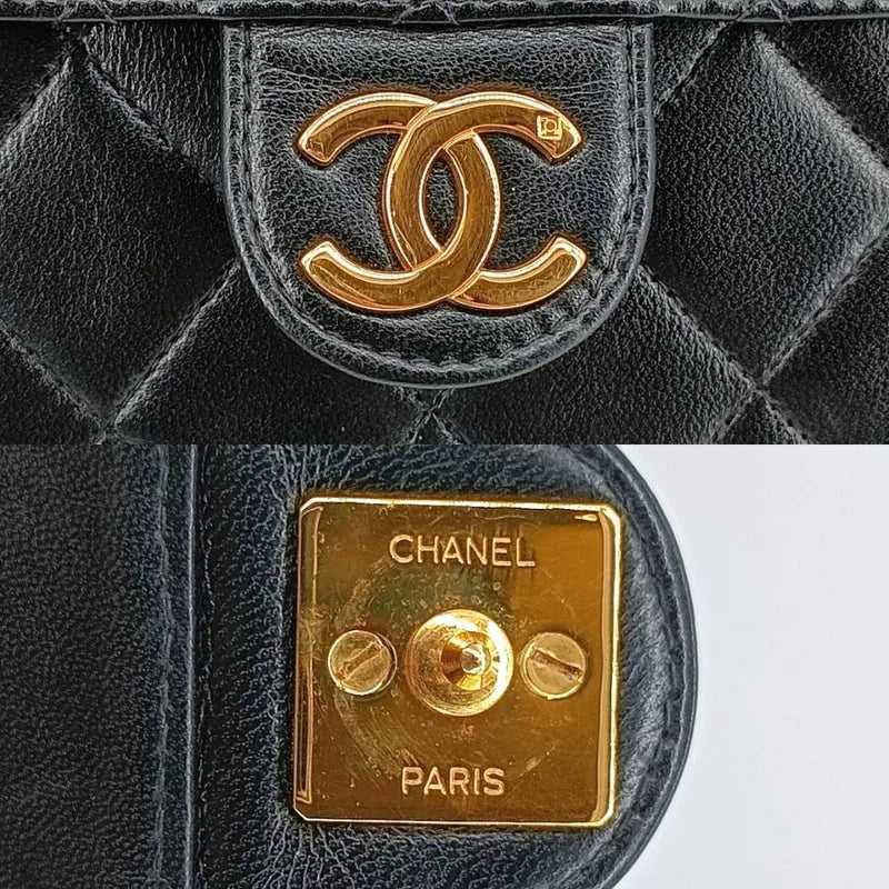 ra348-chanel-vintage-black-lambskin-quilted-flap-bag