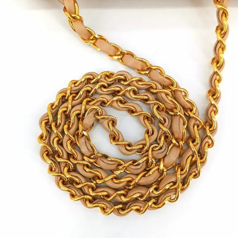 jt342-chanel-vintage-bicolor-beige-white-lambskin-quilted-flap-bag