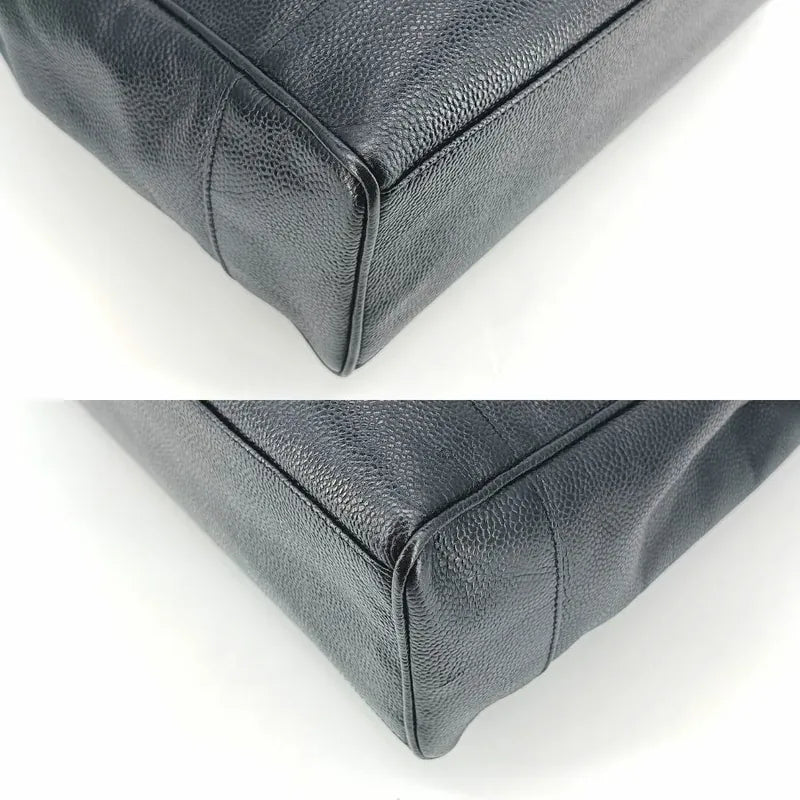 c367-chanel-vintage-black-caviar-leather-embroidered-logo-tote-bag