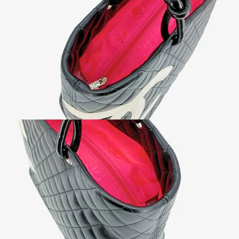 jt344-chanel-vintage-black-calfskin-cambon-tote-bag