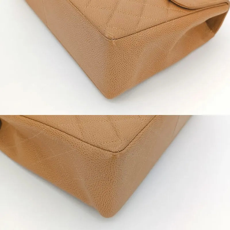 c321-chanel-vintage-beige-caviar-leather-jumbo-classic-flap-bag