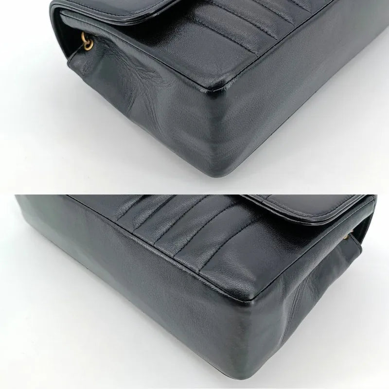 jt290-chanel-vintage-black-lambskin-vertical-flap-bag