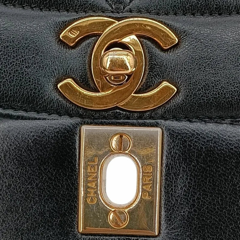 jt737-chanel-vintage-black-lambskin-25cm-diana-flap-bag