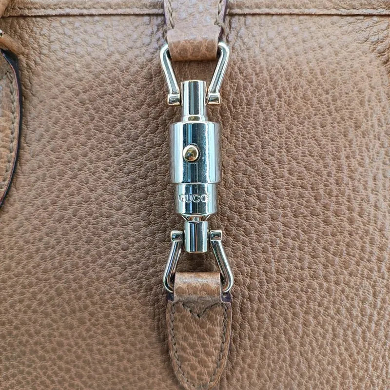 js904-gucci-vintage-brown-canvas-leather-tote-bag