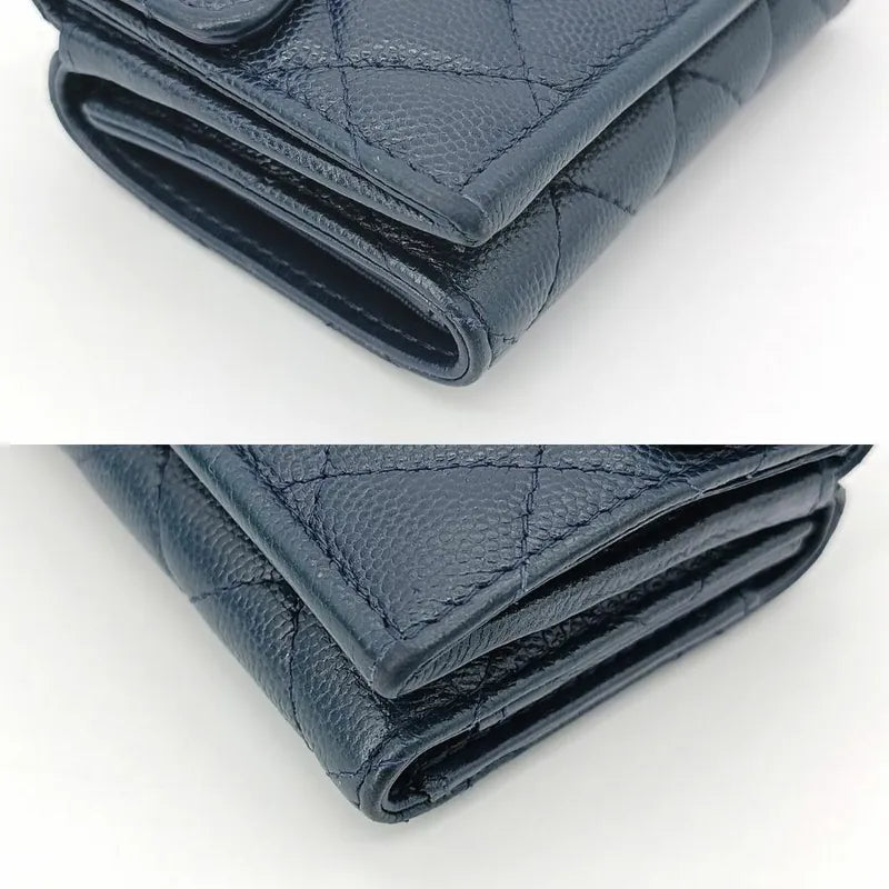 js664-chanel-navy-caviar-leather-classic-small-flap-wallet