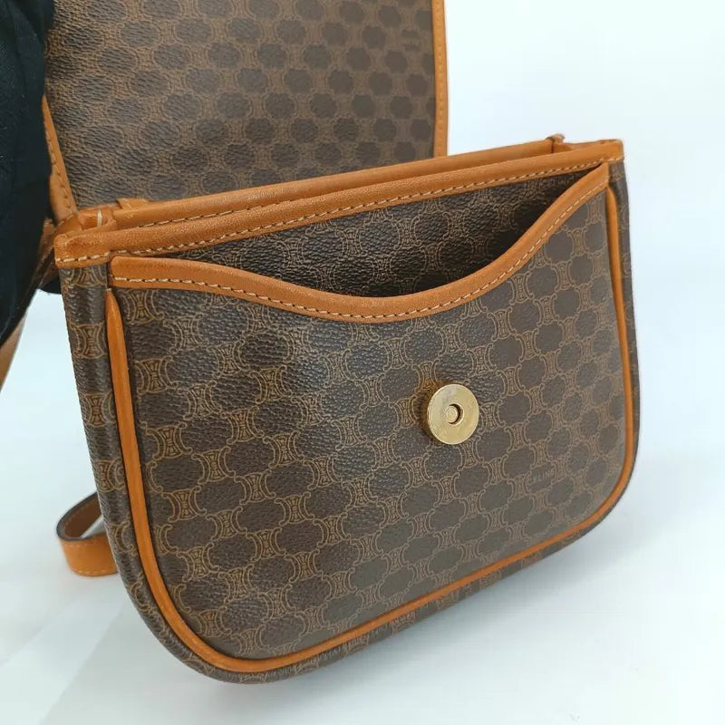 ra183-celine-brown-canvas-macadam-shoulder-bag