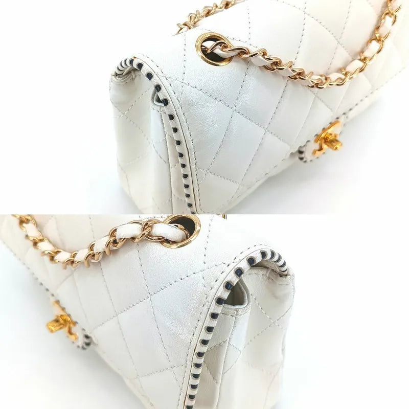 jt157-chanel-vintage-white-lambskin-25cm-flap-bag