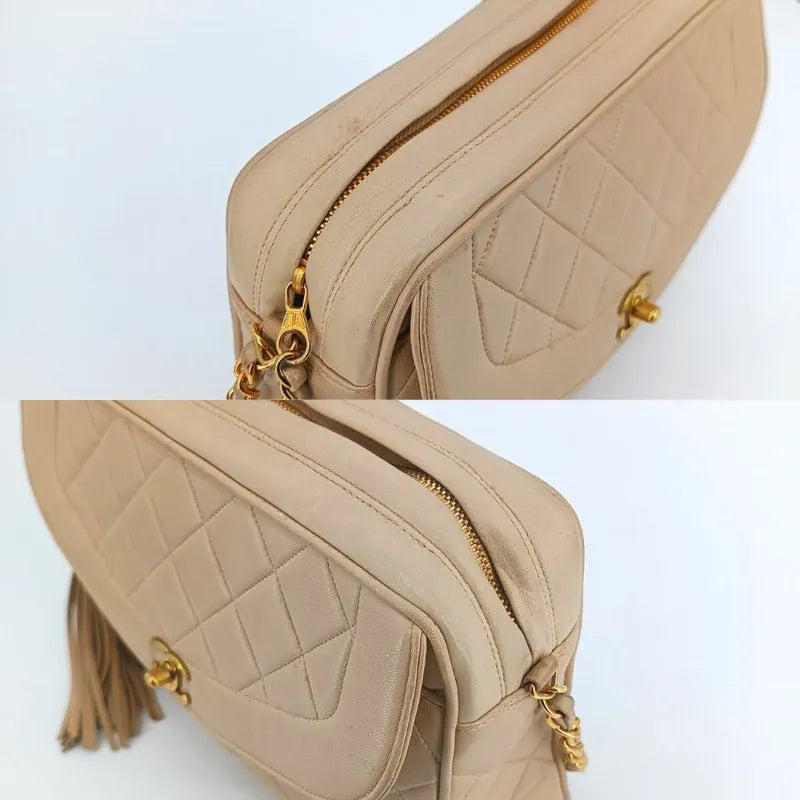 jt181-chanel-vintage-beige-lambskin-tassel-camera-bag
